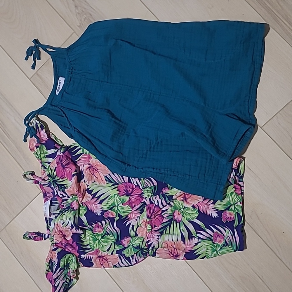 Girls summer rompers